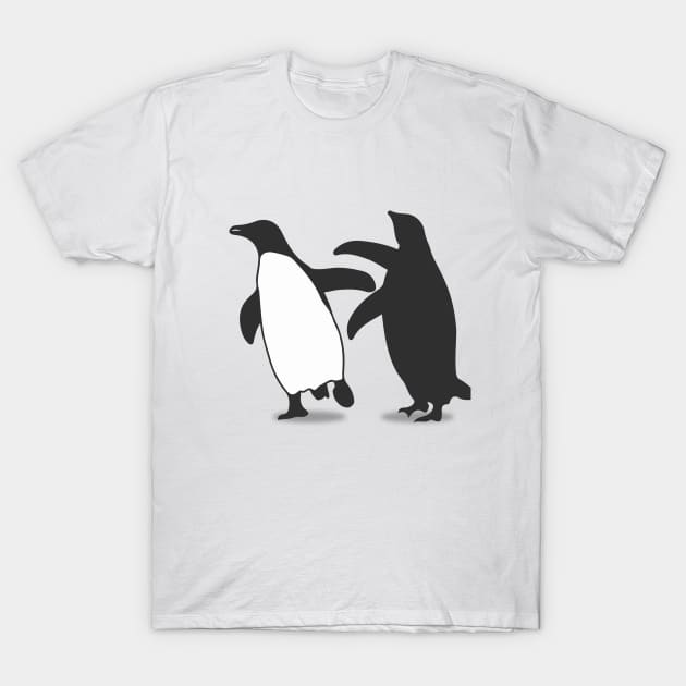 Slapping penguins T-Shirt by Daniac's store